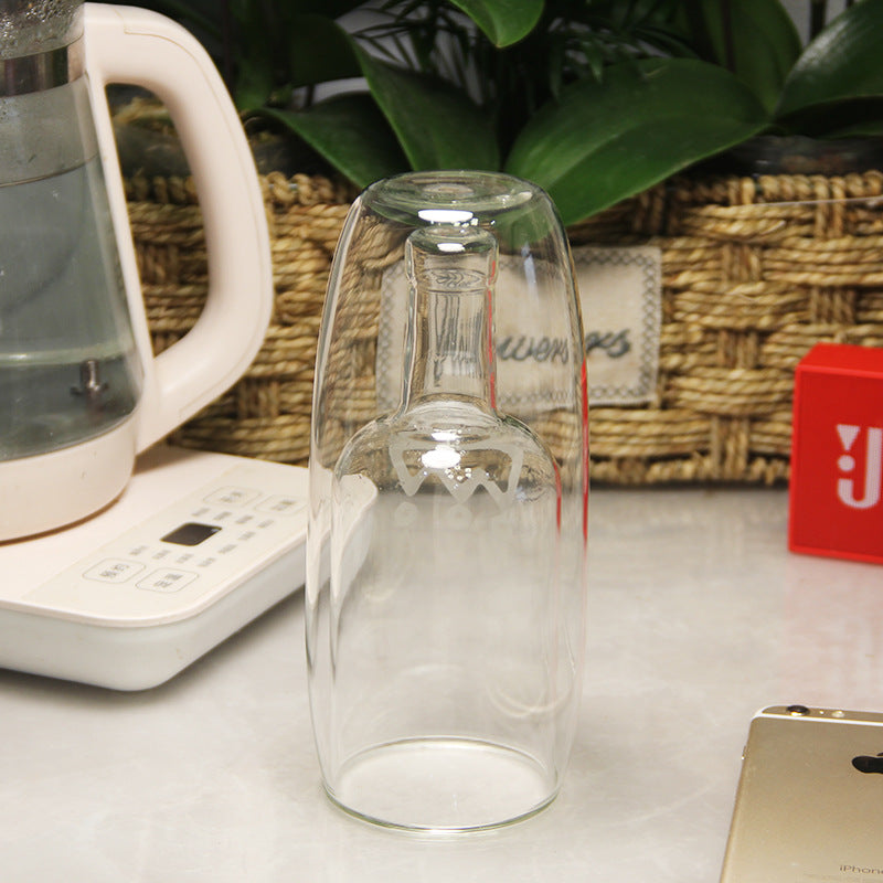 Trelvani Double-Wall Borosilicate Glass Drinking Cup - additional product view 3