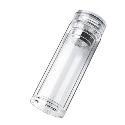 Trelvani Double-Wall Borosilicate Glass Tea Cup with Infuser - additional product view 2
