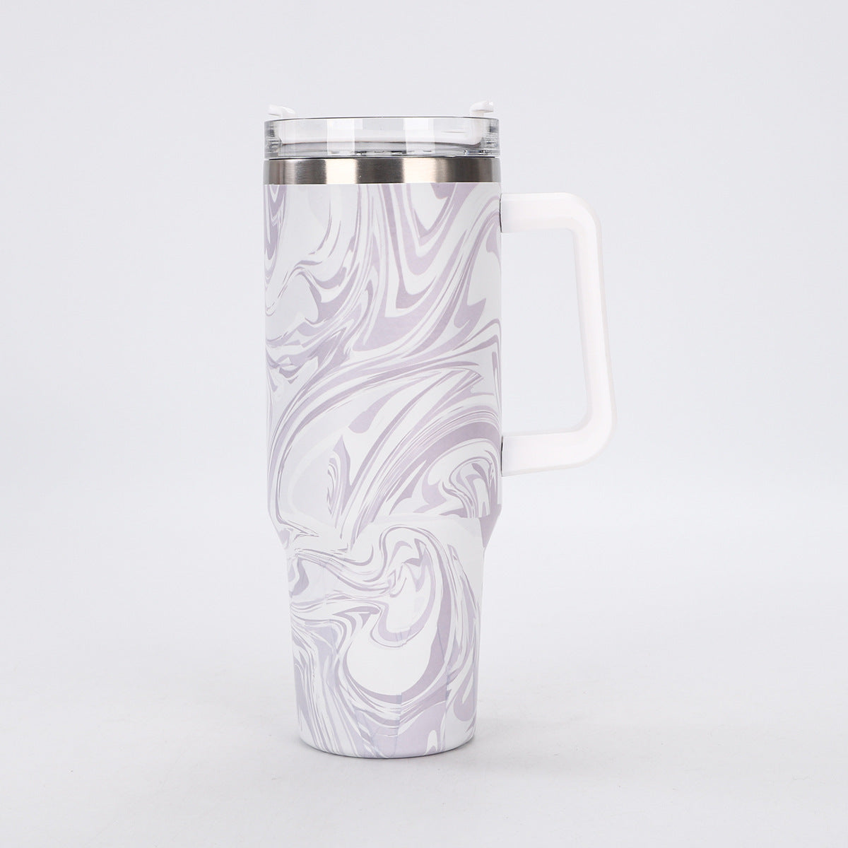 Trelvani 40oz Vacuum Insulated Stainless Steel Tumbler with Handle - Green